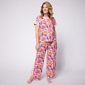 "As Is" Dreamlounge Celebrate Summer Pajamas 2-piece Set