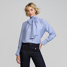 "As Is" Elle Get the Look Bow Blouse