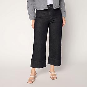 "As Is" Elle Get the Look Cropped Trouser Jean