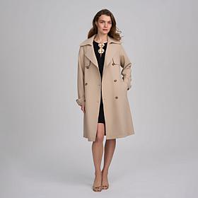"As Is" Elle Live Get the Look Trench Coat 