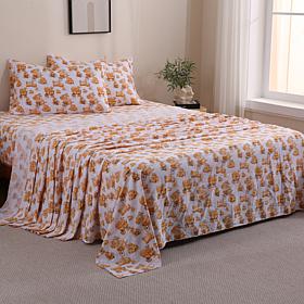 "As Is" Emryn House 4-piece Cotton Sateen Sheet Set