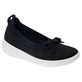 "As Is" FitFlop Super-Q Bow Knit Ballet Flat