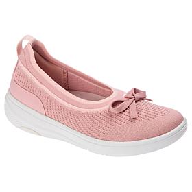 "As Is" FitFlop Super-Q Bow Knit Ballet Flat