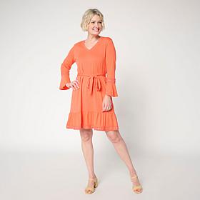 "As Is" G by Giuliana Dress with Crochet Trim