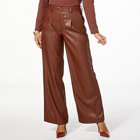 "As Is" G by Giuliana Faux Leather Trouser