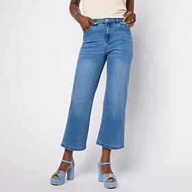 "As Is" G by Giuliana G5 Slim Palazzo Jean