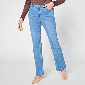 "As Is" G by Giuliana G5 Stretch Denim Mini Bootcut Jean