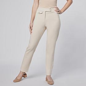 "As Is" G by Giuliana Ponte Knit Slim Leg Pant