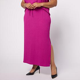 "As Is" G by Giuliana Textured Knit Skirt