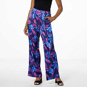 "As Is" G by Giuliana Woven Wide-Leg Pant