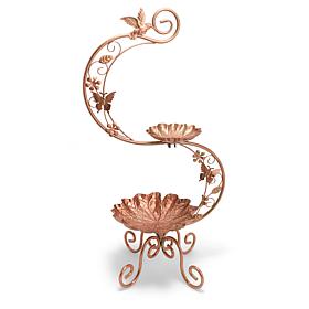 "As Is" GB Home & Garden 2-Tier Metal Birdfeeder Stand