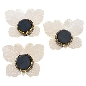 "As Is" Greanbase Set of 3 Solar Lights