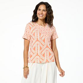 "As Is" GREY by Jhoan Sebastian Grey Abstract Jersey Knit Tee