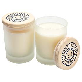 "As Is" Happy Place 2-pack 9.75 oz. Odor-reducing Luxe Candles