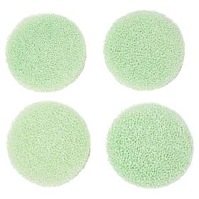 "As Is" Happy Place 4-pack Fragranced Round Silicone Scrubbers