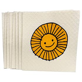"As Is" Happy Place Reusable Dish Cloths - 8-pack
