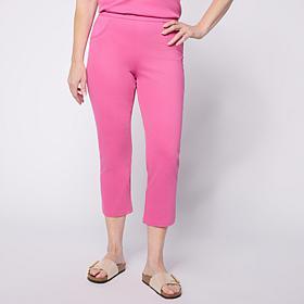 "As Is" HUE Classic Denim Capri Pant