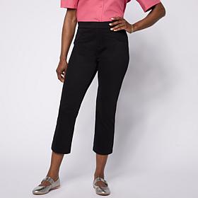 "As Is" HUE Classic Denim Capri Pant