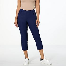 "As Is" HUE Everyday Stretch Knit Pull-On Capri Pant