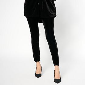 "As Is" HUE High-Rise Velvet Legging