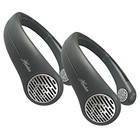 "As Is" Hunter 2-Pack Rechargeable Portable Neck Fans