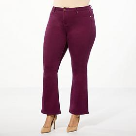 "As Is" IMAN Global Chic Perfect Fit 360 Slim Bootcut Jean