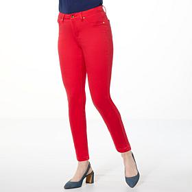 "As Is" IMAN Global Chic Perfect Fit 360 Slim-Leg Ankle Jean