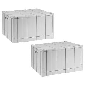 "As Is" Improvements Heavy Duty Large Capacity Storage Box - 2-pack