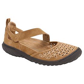"As Is" Jambu Bianca Comfort Casual Mary Jane Flat