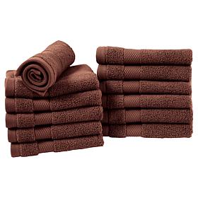 "As Is" Joy CleanBoss 12-piece USA Grown Cotton Luxe Face & Body Wa...