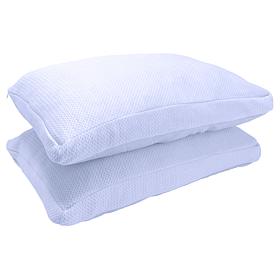"As Is" Joy CleanBoss 5-Star Hotel Memory Cloud Set of 2 Pillows