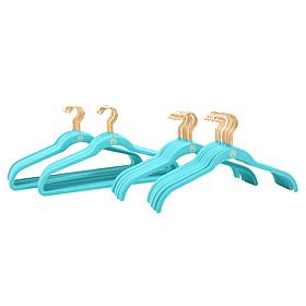 "As Is" Joy CleanBoss 60-piece Antimicrobial Hanger Set - Brass