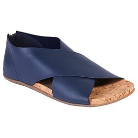 "As Is" Kenneth Cole Reaction Selena Stretch Cross-Band Sandal