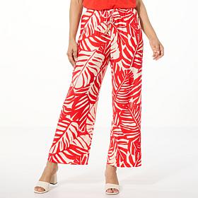 "As Is" LB70 by Lloyd Boston Arrival Drawstring Waist Printed Pant