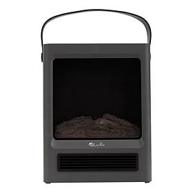 "As Is" LivePure 15" 1500W Crackle & Glow Heater and Fan