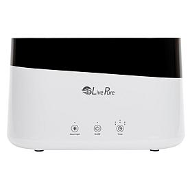 "As Is" LivePure AquaFlame Ultrasonic Humidifier