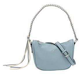 "As Is" London Fog Daisy Woven Shoulder Bag
