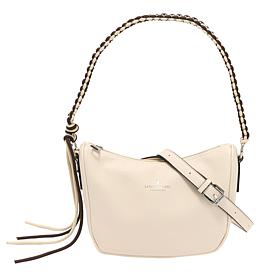 "As Is" London Fog Daisy Woven Shoulder Bag