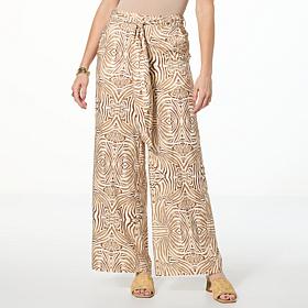 "As Is" Mark & James by Badgley Mischka Bianca Wide-Leg Palazzo Pant