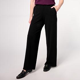 "As Is" MarlaWynne Refined Knit Dressing Pant OptionC