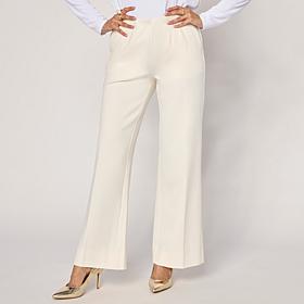 "As Is" MarlaWynne Straight Leg Pant with Darts Details