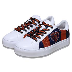 "As Is" Officially Licensed NFL Lace-Up Sparkle Sneaker by Cuce Sho...