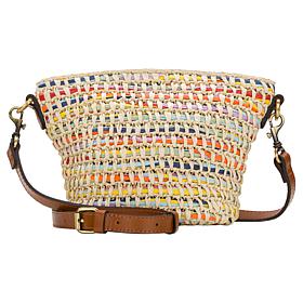 "As Is" Patricia Nash Fontanate Woven Crossbody Bag