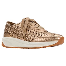"As Is" Patricia Nash Milla Perforated Leather Sneaker