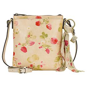 "As Is" Patricia Nash Renee Crossbody with Mini Scarf