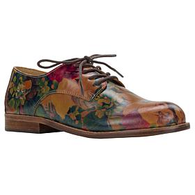 "As Is" Patricia Nash Silvio Perforated Leather Oxford Shoe