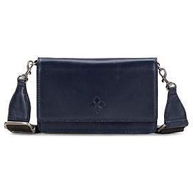 "As Is" Patricia Nash Stephanie Leather Crossbody Bag