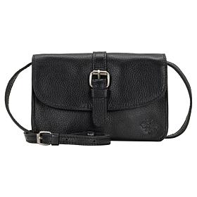 "As Is" Patricia Nash Torri 100% Leather Crossbody Bag