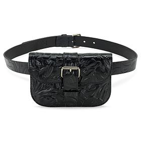 "As Is" Patricia Nash Vitrolles Leather Belt Bag