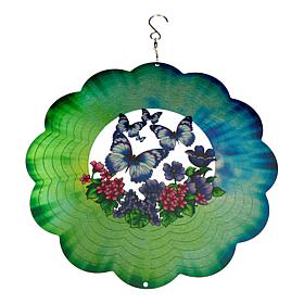 "As Is" Plow and Hearth 3D Illusion Wind Spinner